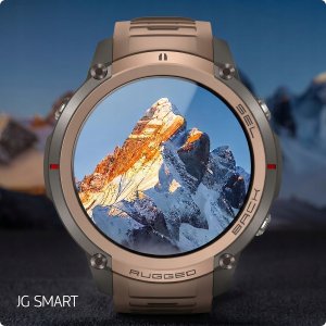 Smartwatch JG Smart SMARTWATCH MĘSKI SMART WATCH ZEGAREK GPS AMOLED ROZMOWY WODOODPORNY MENU PL 10