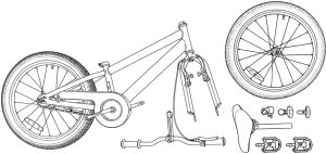 vidaXL vidaXL BMX 20 Cali dla osób powyżej 9 roku życia Ciemnoniebieski 8