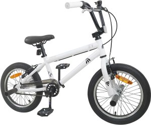 vidaXL vidaXL BMX 20 Cali dla osób powyżej 9 roku życia Biały 2