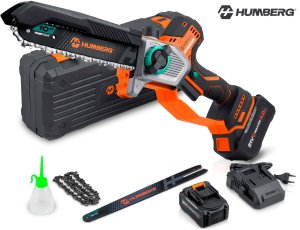 Piła łańcuchowa Humberg Piła łańcuchowa akumulatorowa 4.0Ah gałęziówka 10" 8" pilarka Humberg HM-437 11