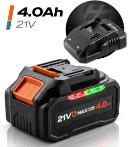 Piła łańcuchowa Humberg Piła łańcuchowa akumulatorowa 4.0Ah gałęziówka 10" 8" pilarka Humberg HM-437 4