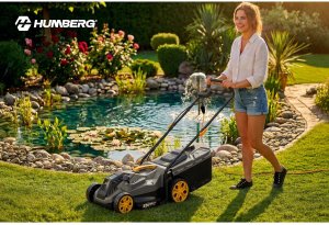 Kosiarka elektryczna Humberg Kosiarka elektryczna lekka mocna z regulacją 1400W 34cm Humberg HM-612 5