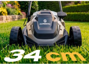 Kosiarka elektryczna Humberg Kosiarka elektryczna lekka mocna z regulacją 1400W 34cm Humberg HM-612 8