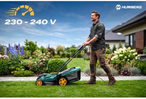 Kosiarka elektryczna Humberg Kosiarka elektryczna lekka mocna z regulacją 1400W 34cm Humberg HM-612 15