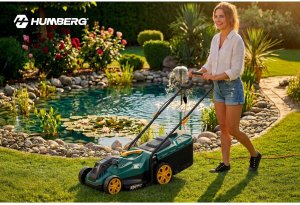 Kosiarka elektryczna Humberg Kosiarka elektryczna lekka mocna z regulacją 1400W 34cm Humberg HM-612 5