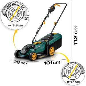Kosiarka elektryczna Humberg Kosiarka elektryczna lekka mocna z regulacją 1400W 34cm Humberg HM-612 6