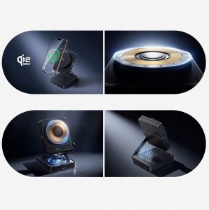 Ładowarka Baseus PicoGo AF21 3w1 Indukcyjna 3 A (6942521200641) 2