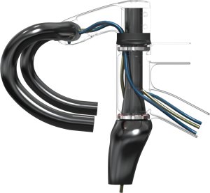 Accent Kierownica szosowa BLKTEC R2 420mm carbon 8