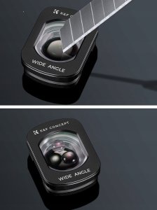 Obiektyw Kf Obiektyw Szerokokątny 112° Szerokokątny Soczewka Szkło Do Dji Osmo Pocket 3 / 4 / Kf01.2612 4