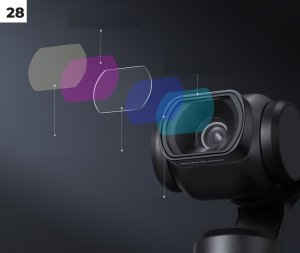 Obiektyw Kf Obiektyw Szerokokątny 112° Szerokokątny Soczewka Szkło Do Dji Osmo Pocket 3 / 4 / Kf01.2612 5