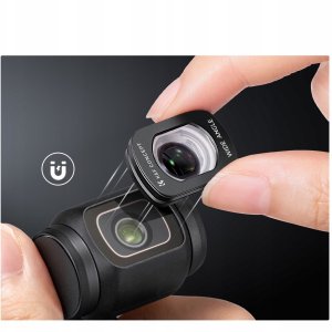 Obiektyw Kf Obiektyw Szerokokątny 112° Szerokokątny Soczewka Szkło Do Dji Osmo Pocket 3 / 4 / Kf01.2612 6
