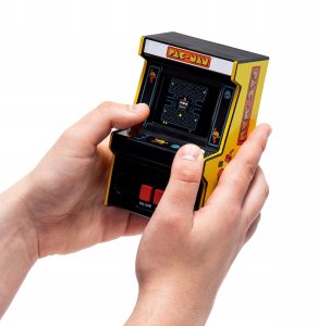 Basic Fun Mini Automat Konsola Przenośna Gra Retro Pac-man Pac Man Arcade Classics / 09674 3