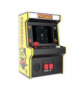 Basic Fun Mini Automat Konsola Przenośna Gra Retro Pac-man Pac Man Arcade Classics / 09674 4