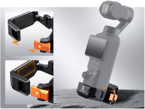 Kf Obudowa Uchwyt Adapter Do Dji Osmo Pocket 3 / 4 Mocowanie Na Gopro Gwint 1/4" / Kf20.0023 4