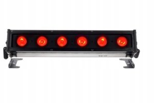 Taśma LED Stairville Stairville Pasek LED BEL6 IP HEX RGBAW 6x15W IP65 z akumulatorem 2