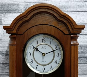 JVD Zegar ścienny N9353.3 drewniany melodie Westminster Ave Maria 30*66 cm 3