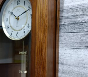JVD Zegar ścienny N9353.3 drewniany melodie Westminster Ave Maria 30*66 cm 5