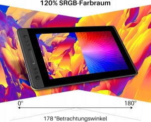 Tablet graficzny Huion ZESTAW Tablet graficzny Huion Kamvas Pro 13 RYSIK regulowany STOJAK biuro 6