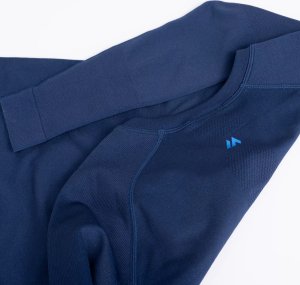 Eevi Dziecięca bluzka termoaktywna Martes essentials CRILLO TOP KDB insignia blue rozmiar 110/116 6