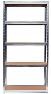 Vimar Regał magazynowy metalowy ocynkowany wysoki 5 półek 210x90x40 cm 2