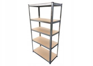 Vimar Regał magazynowy metalowy ocynkowany wysoki 5 półek 210x90x40 cm 3