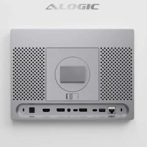 Monitor Alogic ASPEKT 32 UHD Matt Docking Silver 3
