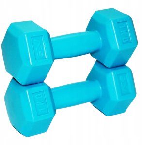 SportVida GYM &amp; Fitness Comfort Hexagonal Shape Dumbbell Set 2kg 2