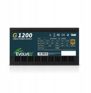 Zasilacz Evolveo G1200 1200 W (G1200-BK) 4