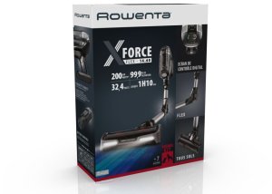 Odkurzacz pionowy Rowenta Rowenta X-Force RH9958 Odkurzacz stojący 2 w 1 Bateria Suchy HEPA Bez worka 0,9 l Czarny, Szary 10