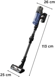 Odkurzacz pionowy Rowenta Rowenta RH9LC1 Odkurzacz stojący 2 w 1 Bateria Suchy i Mokry Bez worka Niebieski, Szary 3