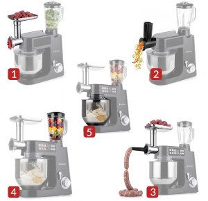 Robot planetarny Lehmann HG Planetarny Kuchenny Lehmann TEYLES czarny 4000 2100W 10