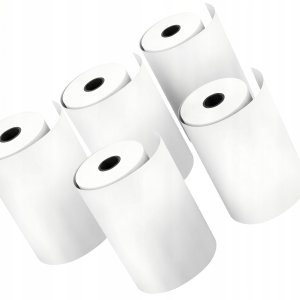 PeriPage 5-pak Papier Do Drukuś Rolka Wkład Termiczny Biały Do Mini Drukarki 57mm 2