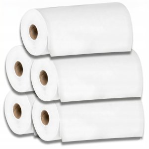 PeriPage 5-pak Papier Do Drukuś Rolka Wkład Termiczny Biały Do Mini Drukarki 57mm 3