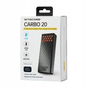 Powerbank Nitecore Carbo 20 Pomarańczowy (NITCARBO20OR) 3