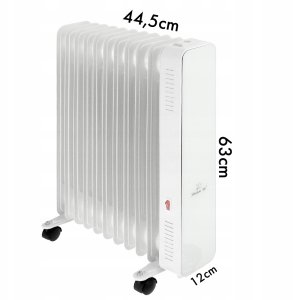Grzejnik Skan Grzejnik olejowy OSLO 2500W White WiFi 2