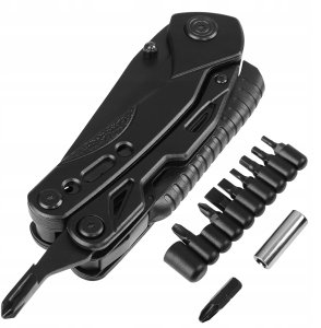 Strado Multitool 21w1 Narzędzie wielofunkcyjne survival składany scyzoryk nóż bity 5