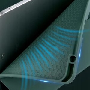 Etui na tablet Strado Etui Smart Pencil Apple iPad 10.9 10 GEN 2022 / iPad 11 A16 11GEN 2025 -D.Green 6