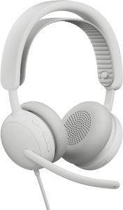 Słuchawki Logitech Zone Wired 2 Headset - Off-White (981-001621) 2