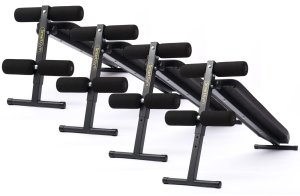 Ławka Skośna do Brzuszków Regulowana Składana SmartGym SG-15 4