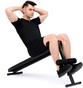 Ławka Skośna do Brzuszków Regulowana Składana SmartGym SG-15 9