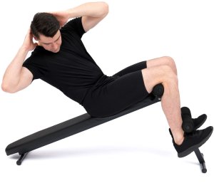 Ławka Skośna do Brzuszków Regulowana Składana SmartGym SG-15 10