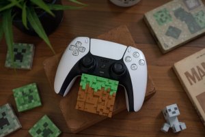 Galopi Stojak Uchwyt na Kontroler PS5 Styl Minecraft 2