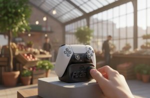 Galopi Klockowa Podstawka Ręce pod Pada PS5 LEGO 3D Pokój Gracza 6