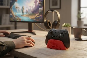 Galopi Podstawka na Pada Nintendo Switch Pro Mario Druk 3D 2
