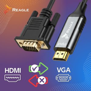 Kabel Reagle HDMI na VGA 2 m (RHVG200P) 3