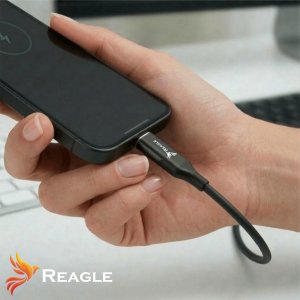Kabel USB Reagle USB-C - DisplayPort 2 m Czarny 7