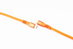 Kabel USB Shiverpeaks USB-C 3.2 240 W 0,25 m Pomarańczowy (FL31-77007) 2