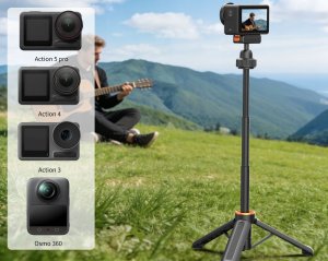 Selfie stick VRIG Magnetyczny Statyw Do Dji Osmo Action 5 Pro 4 3 Osmo 360 Vrig Ac-79 8