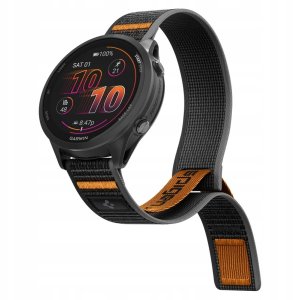 Spigen SPIGEN ATHLEX AIR GARMIN Quick release 22 MM Active black/orange 2