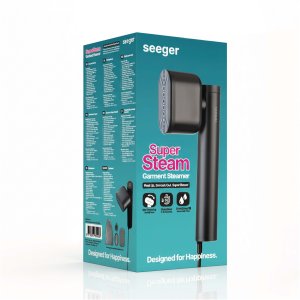 Parownica do ubrań Seeger Garment Steamer 1200W SGR3001BK Black 10